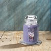 Yankee Candle Lavender Vanilla Scented Classic 22oz Large Jar Single