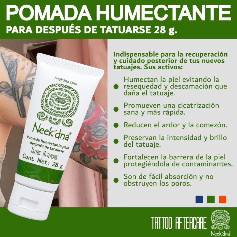 Kit Neek'dna: Cuidado Diario Para Una Piel Tatuada Radiante