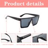 FveVqe 3PCS Rave Glasses, Gradient Lenses Rave Sunglasses for Women