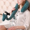 U Shaped Pillow Phone Holder 360 Degree Rotation Cute Animal