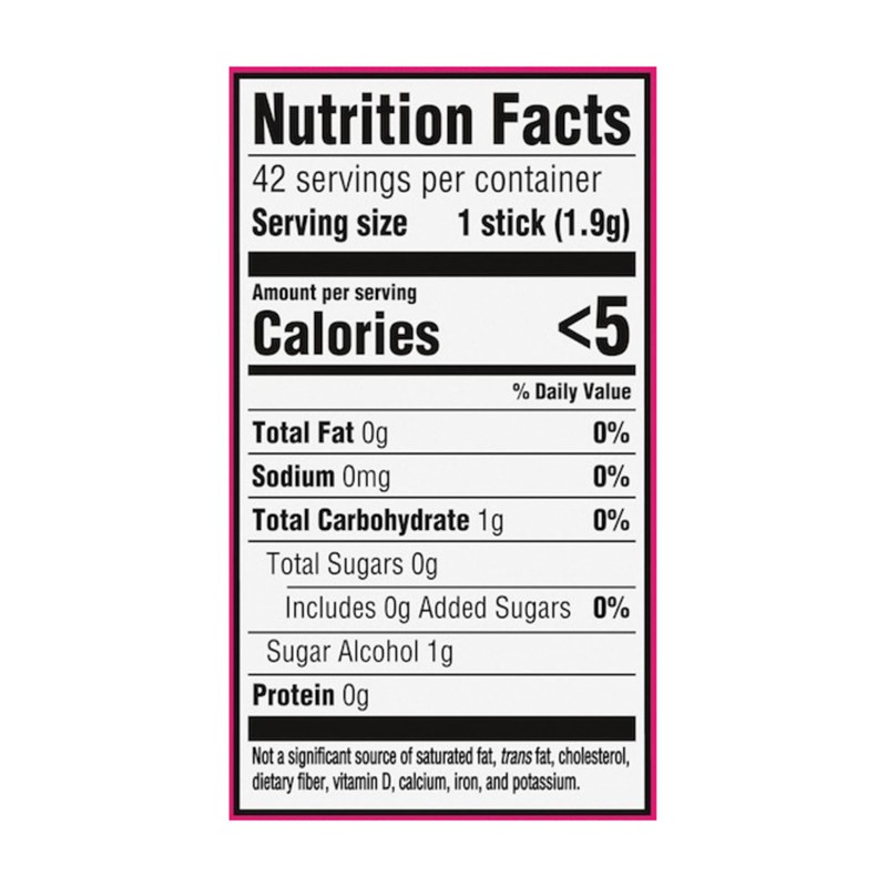 Trident Bubblegum Sugar Free Gum, 3 Packs of 14 Pieces