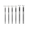 HARFINGTON 6Pcs Leather Hole Punch Set 1.5mm-4mm Carbon Steel Hollow