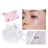 Shell Design Multi-Cream Eyeshadow Seashell Shape Cream Balm Teak Highlight