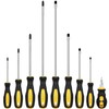 9pcs Magnetic Screwdrivers Set, Including 12in Phillips and Slotted Screwdrivers,