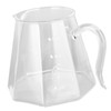 600ml Hand Drip Coffee Glass Cup with Unique Eagle Beak