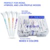 1 1/2'' Plastic Golf Tees – Short Tees for Irons,