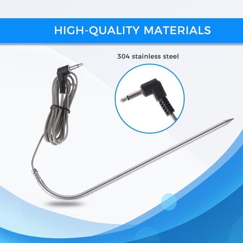 Dophee Meat Thermometer, Upgraded Replacement Temperature Probe Sensor, Compatible with