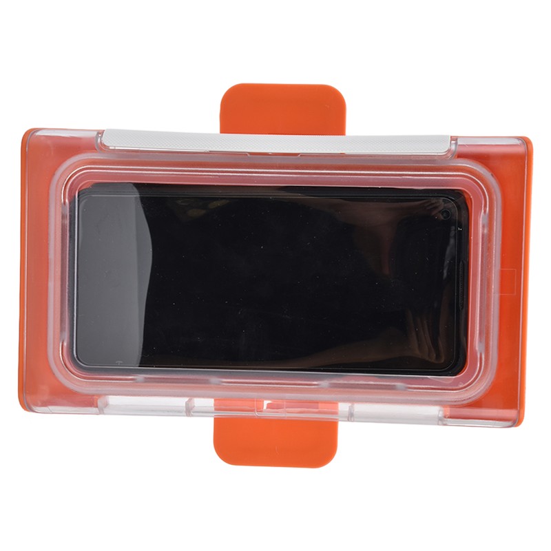 Shower Phone Holder Waterproof Bathroom Phone Box 360 Degree Rotation