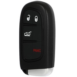 KEYALL 1 Pack 4 Buttons Remote Control Car Key Fob 2007-2013 Fit for Acura MDX L,2007-2012 Fit for Acura RDX GQ4-54T,GQ454T,2AHH9-JCHP4A