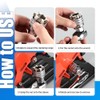 2PCS Socket Wrench Set,Multi-Function Universal Tool - Universal Maintenance Tool,