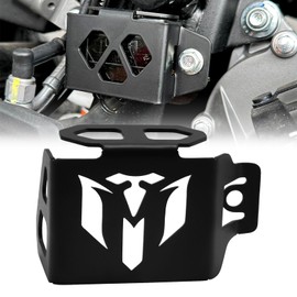 XIDAODIT For CFMOTO 450MT MT450 IBEX 450 2024 2025 Rear Master Cylinder Guard Motorcycle Brake Reservoir Protector(Black)