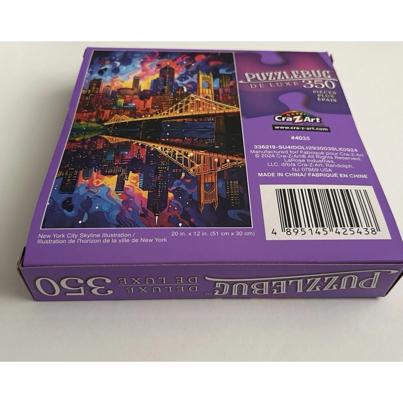 Cra-z-art.com New Puzzle New York City Skyline 350 Pieces 20"