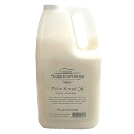 Palm kernel oil Soap making supplies 7 pound gallon. certified sustainable by IP, RSPO, and Rainforest Alliance.