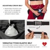 Mastectomy & Post Surgery Drain Carrier Belt with Elastic Buckle
