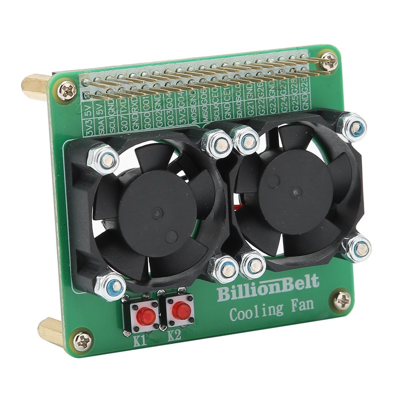Cooling Fan SingleChip Computer Accessory Replacement for Raspberry Pi 3B