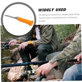 GANAZONO Beach Fishing Pole Support Durable Rod Holder for Bank Fishing Tapered Design for Stability Sand Mud