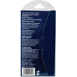 Guardsman Wood Furniture Dusting Cloths - 1 Pre-Treated Cloth - Captures 2x The Dust of a Regular Cloth, Specially Treated, No Sprays or Odors - 462100