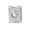 sourcingmap Fit M6 Screw Manganese Steel U Clip Nut Silver