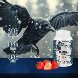Proteína Isolatada Corvus 1kg 26servicios Suplemento Enpolvo