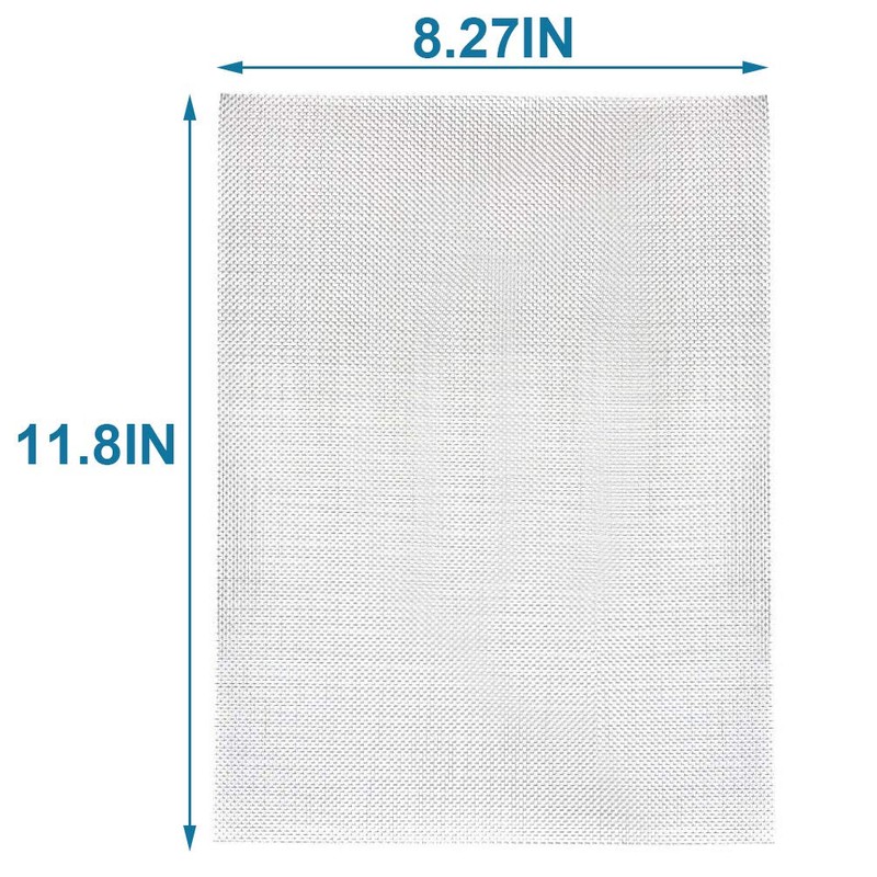 Amadget 5 Pack 304 Stainless Steel Woven Wire Mesh, Air