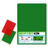 Memo Sheet, Underlayment B5, Red and Green, 1 Each Sheet,