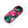 FEFI - Hard Case for Glasses Flower with Velvety Soft