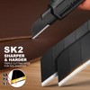 HAUTMEC 18mm Utility Knife, Heavy Duty Box Cutter with Double