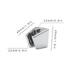 Shower Holder, KINHARD Silver Hand Shower Holder, Shower Head Holder