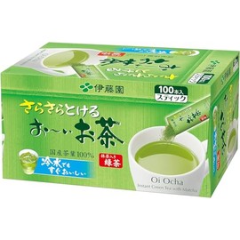 Thunder Tech Ito-en oi Ocha Japanese Premium Tea Bag Green Tea 100 sticks Zero Calories, Caffeinated Direct Import