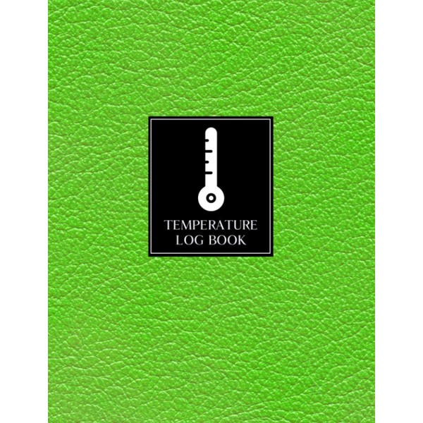 Temperature Log Book: Temperature Log Book for Customers - Guest