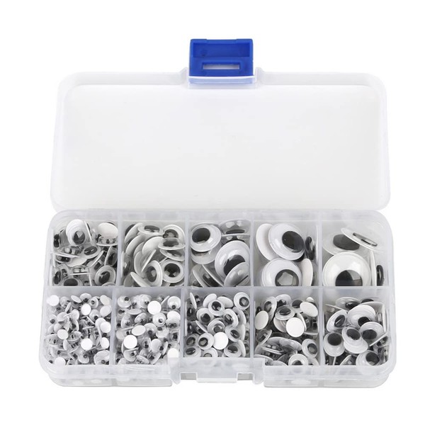 YFFSFDC Moving Eye Parts, Animal Doll, Eye Parts, Black Eyes,