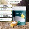 Viva Doria 100% Pure Citric Acid, Food Grade, Fine Grain,
