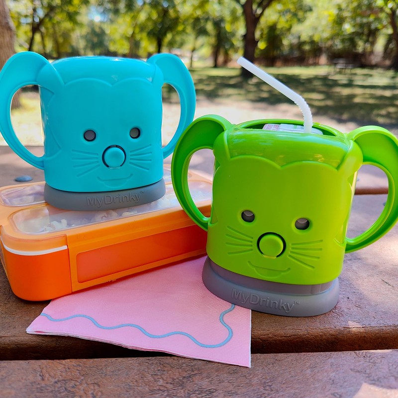 InchBug MyDrinky Pouch Holder No Squeeze, Reusable Drink Holder for