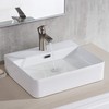 IK-YJ2601-2 Wall Mounted Bathroom Vessel Sink, 20"X 17" Wall Mount