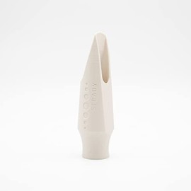 Syos Tenor Saxophone Mouthpiece, Steady Model, 7 Tip Opening, Arctic White, Improve the Sound of your Sax with this Easy-To-Play, Flexible and Homogeneous Tenor Sax Mouthpiece