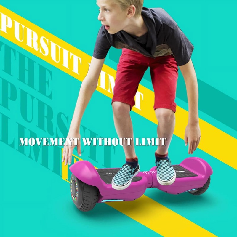 HOVERSTAR Hoverboard with Bluetooth Speaker, Self Balancing Scooters with Led