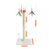 YARUOMY Cat Scratching Post ，33.4" Sisal Rope Cat Scratcher Tall