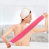 3pcs Loofahs Exfoliating Loofah Back Scrubber For Shower Double Side