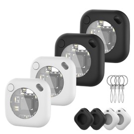 2025 New Air Tags-4 Pack,Bluetooth Tracke Work with Apple Find My(iOS Only), Smart Tag Item Finders for Key, Luggage, Backpack，etc.