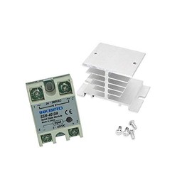 Inkbird 40DA Solid State Relay and White Heat Sink for Inkbird PID Temperature Controller