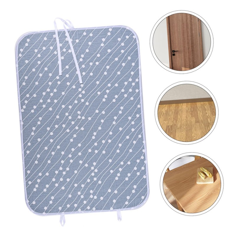 MAGICLULU 1pc Portable Folding Ironing Mat Heat Insulation Pad for