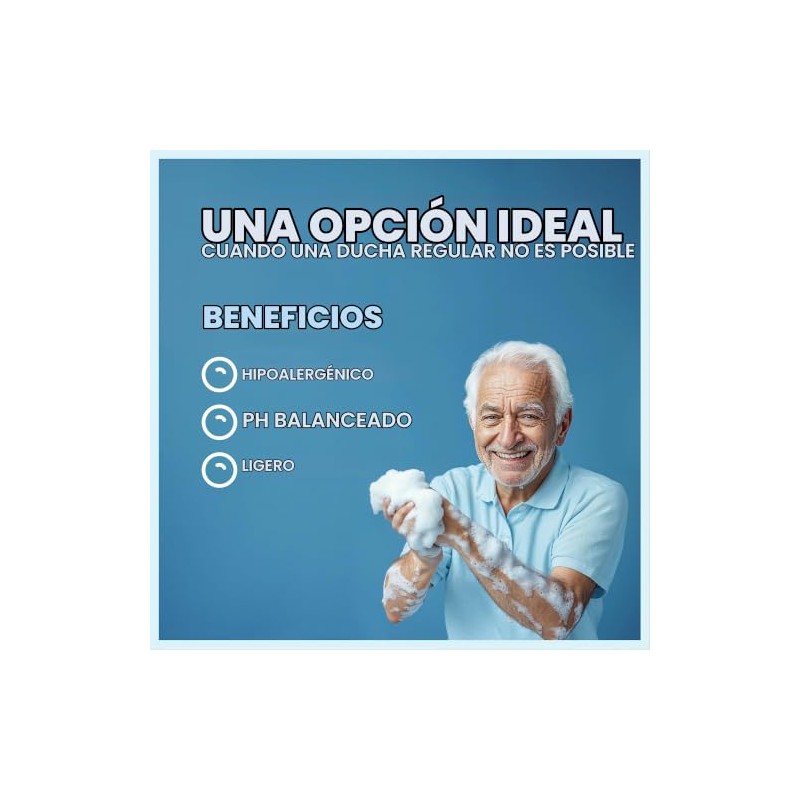 Scrubzz Toallitas de baño desechables - Toallitas de ducha todo