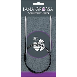 Lana Grossa Circular Knitting Needle Brass 100 cm | 2.0 mm