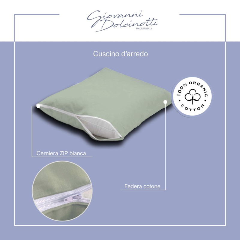 Giovanni Dolcinotti MADE IN ITALY Set of 2 Cushion Covers
