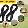 HGRGHH Rubber Cord Expander Rope 6 mm 10 m Black
