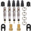 KEWAYO Presta Valve Core Tool Set, 18Pcs Valve Repair Kit,