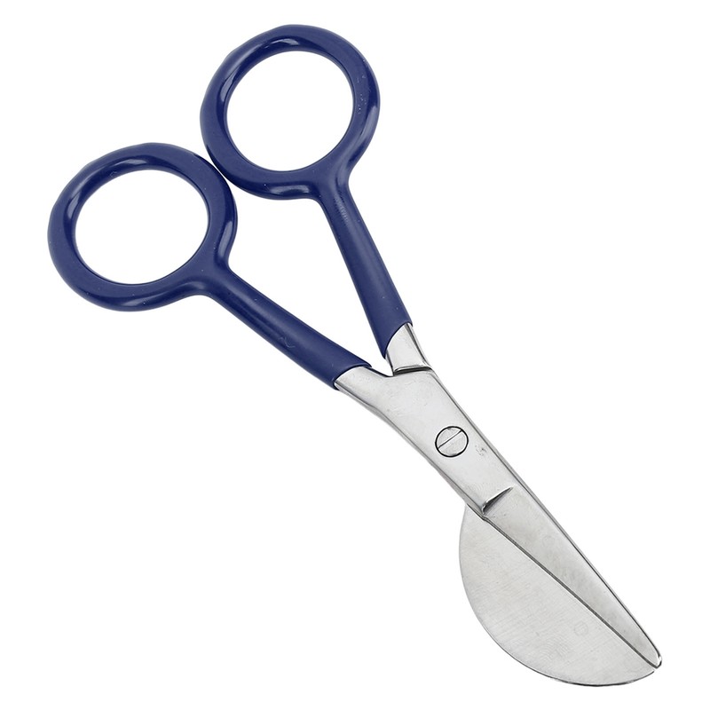 Carpet Scissors Rustproof Stainless Steel Duckbill Scissors Ergonomic Carpet Trimming