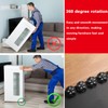 Bntyok Self Adhesive Caster Wheels - 8 PCS 360° Swivel