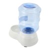 Pet Water Dispenser Gravity Refill Leakage Proof Clear Automatic Dog
