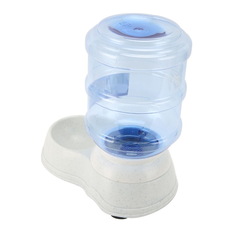 Pet Water Dispenser Gravity Refill Leakage Proof Clear Automatic Dog